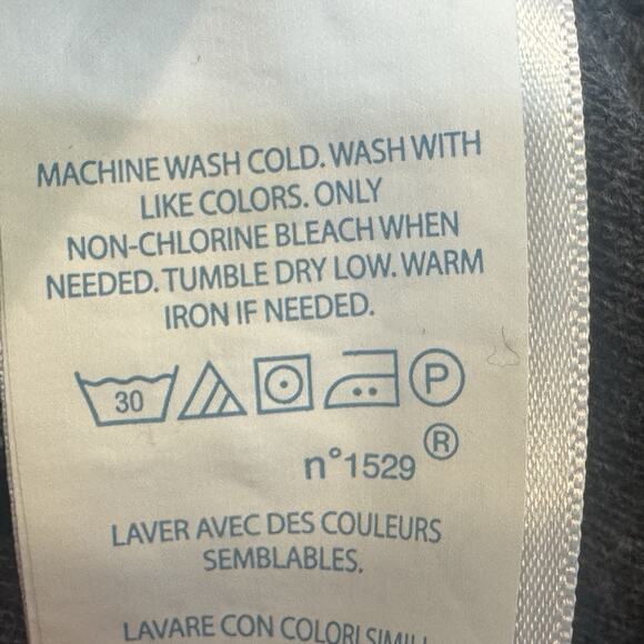 Ralph Lauren Baby Boy 1/4 Zip Sweater Size 3 months Gray Pony Logo Cotton Blend - Picture 8 of 8